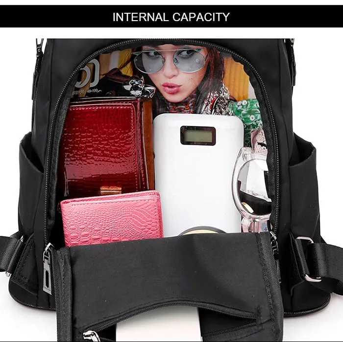 Anti-theft Waterproof Fabric Large Female Shoulder Bag