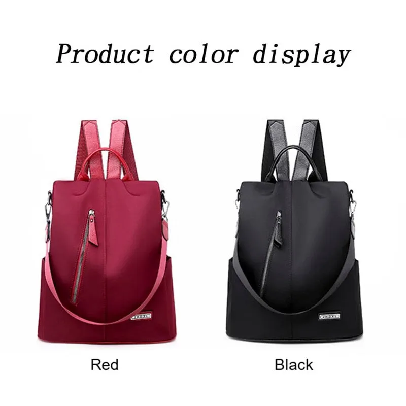 Anti-theft Waterproof Fabric Large Female Shoulder Bag