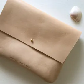 ASH Soft Leather Envelope Clutch