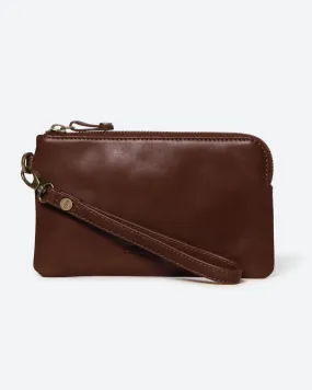 Camille Clutch Classic Mocha