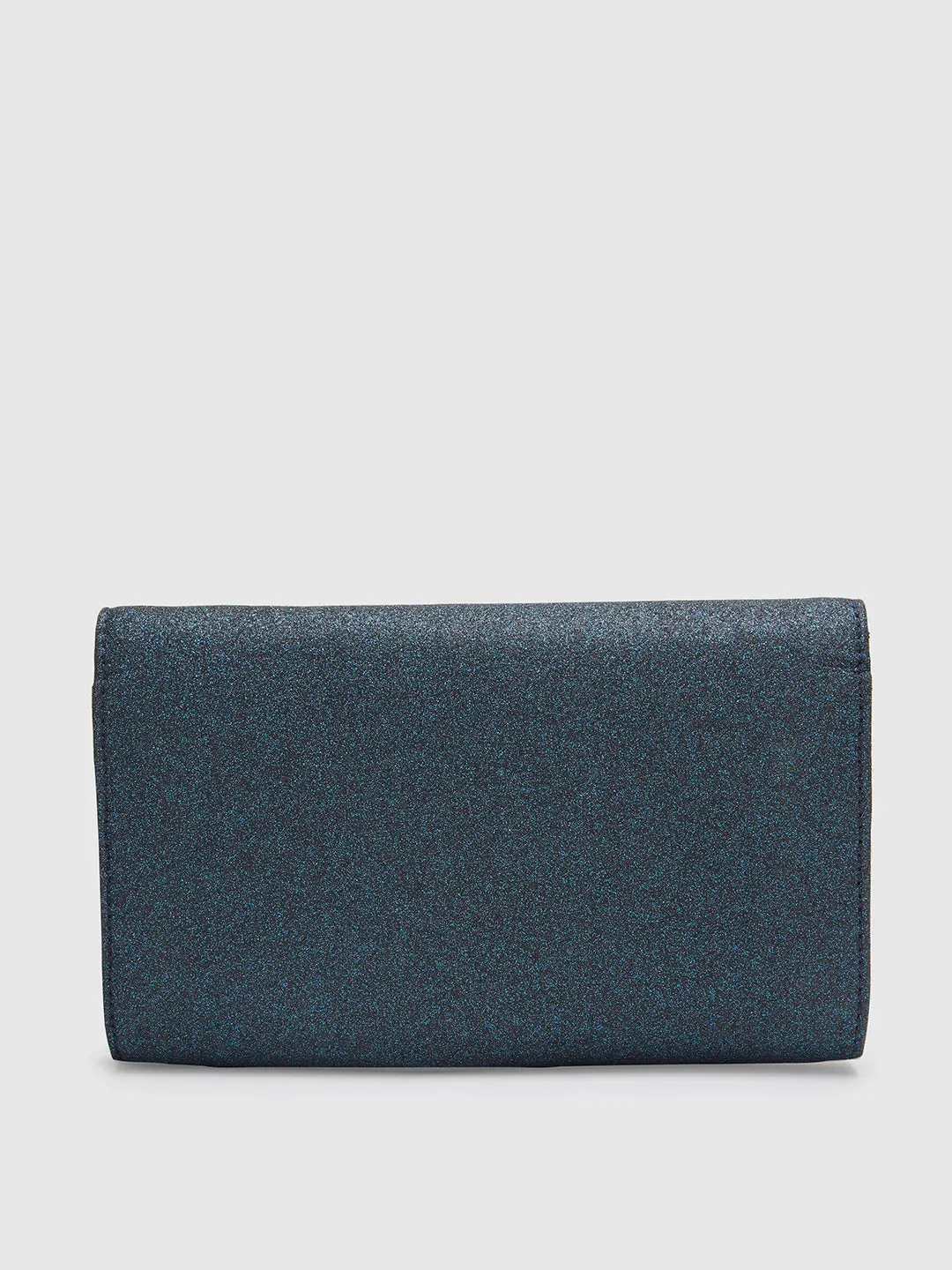 Caprese Junie Flapover Clutch Large Navy