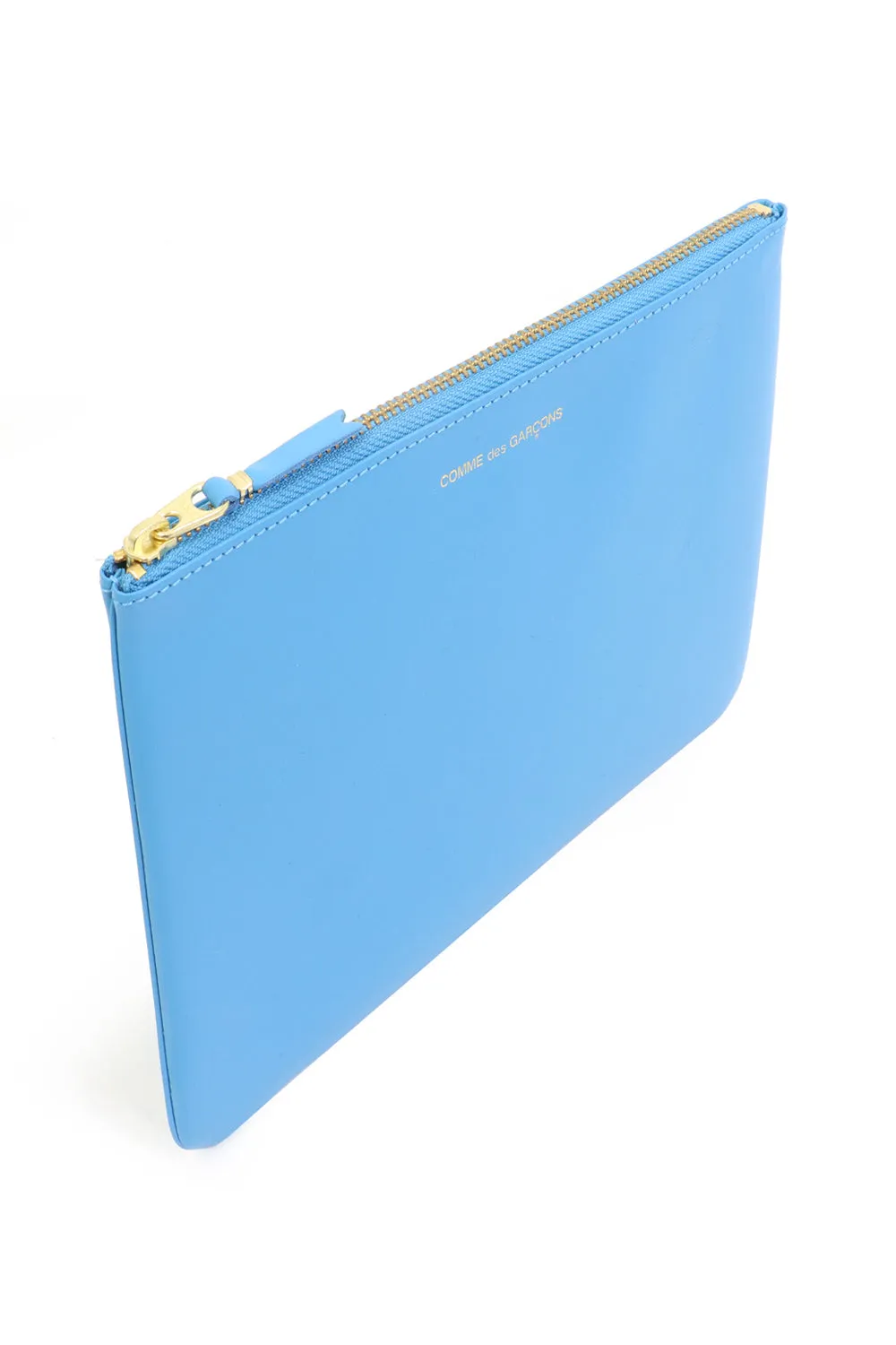 CLASSIC LEATHER POUCH BLUE