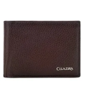 CUADRA Men's Bifold Wallet Deer Exotic Leather DU328