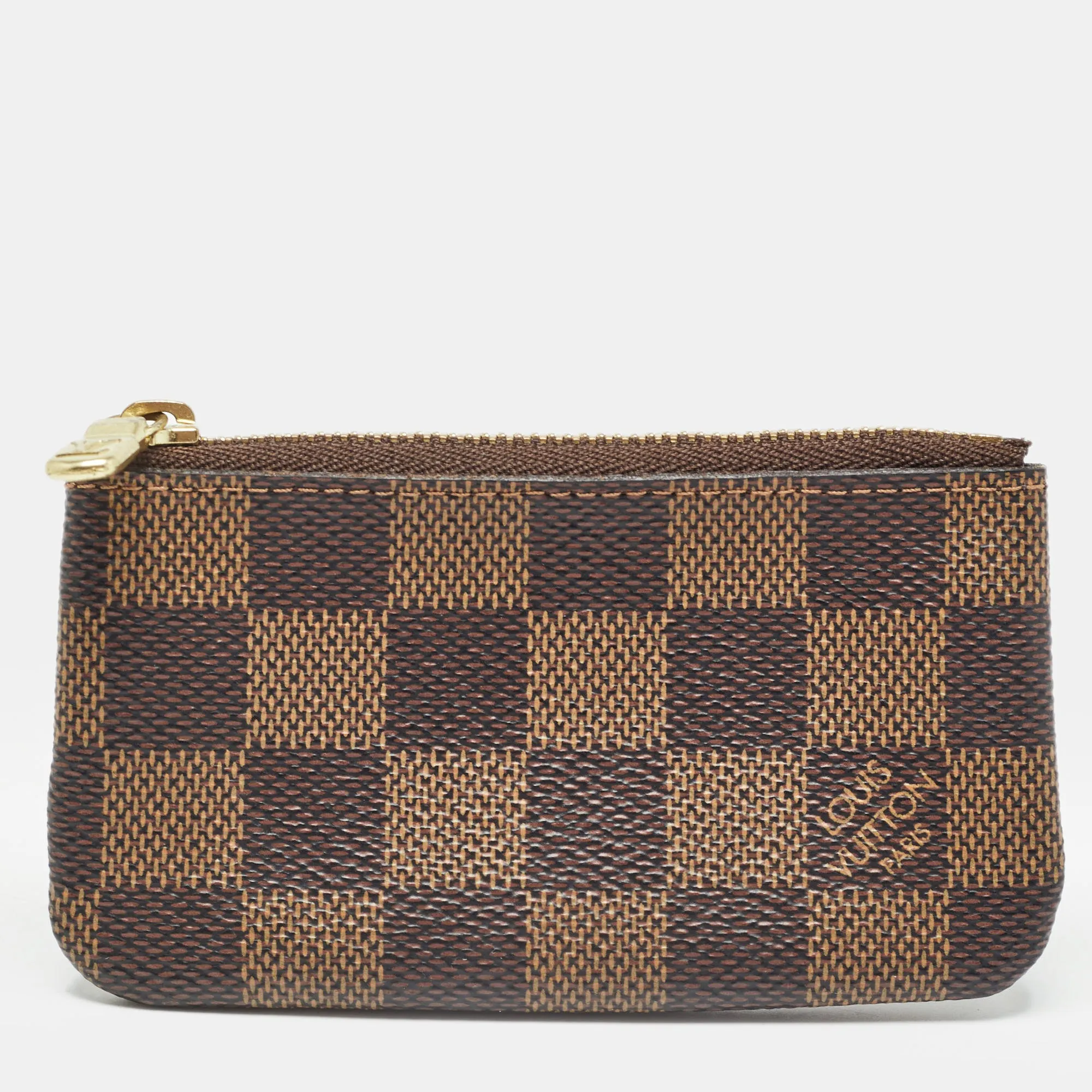 Damier Ebene Canvas Key Pouch