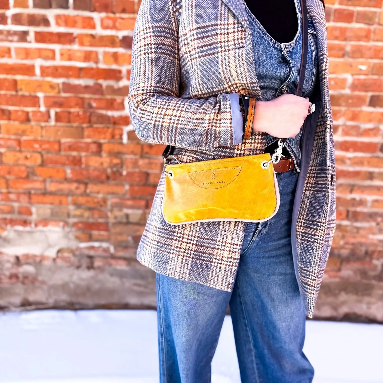 Everyday Collection | Belt Bag Clutch   Crossbody | Butter   Stone Gray