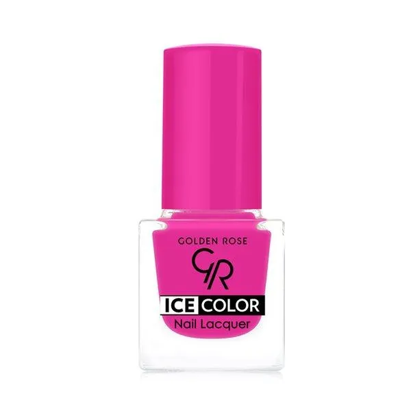 Golden Rose Ice Color Nail Lacquer Neon