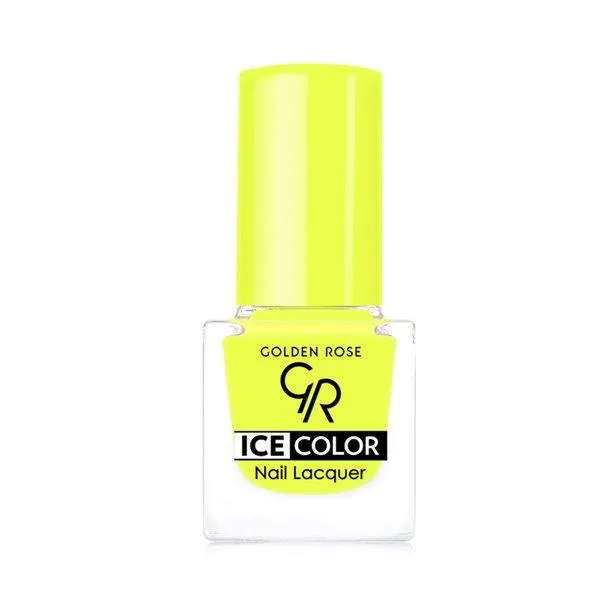 Golden Rose Ice Color Nail Lacquer Neon