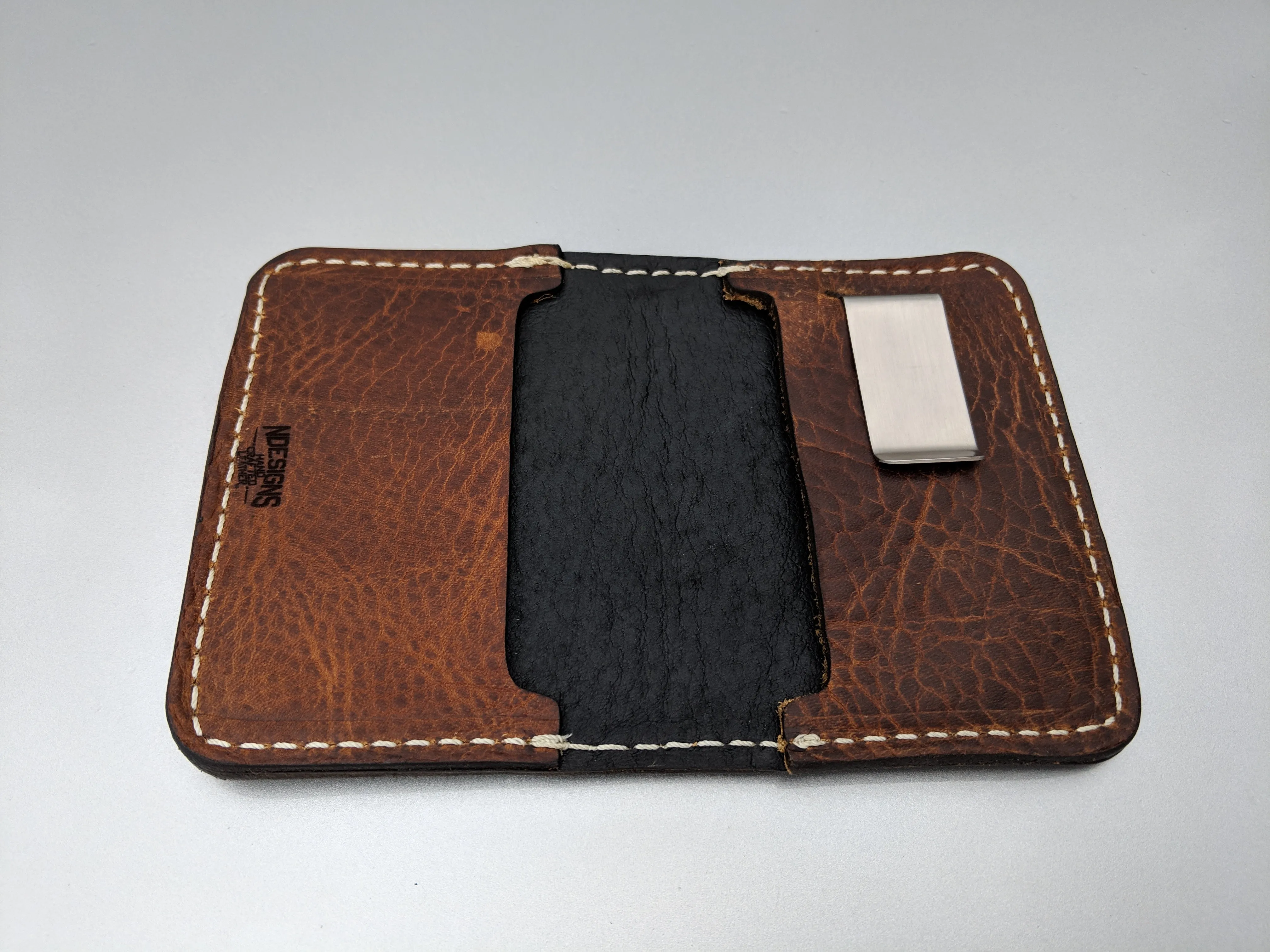 Handmade Brown Bonefish Genuine Leather Wallet for Men