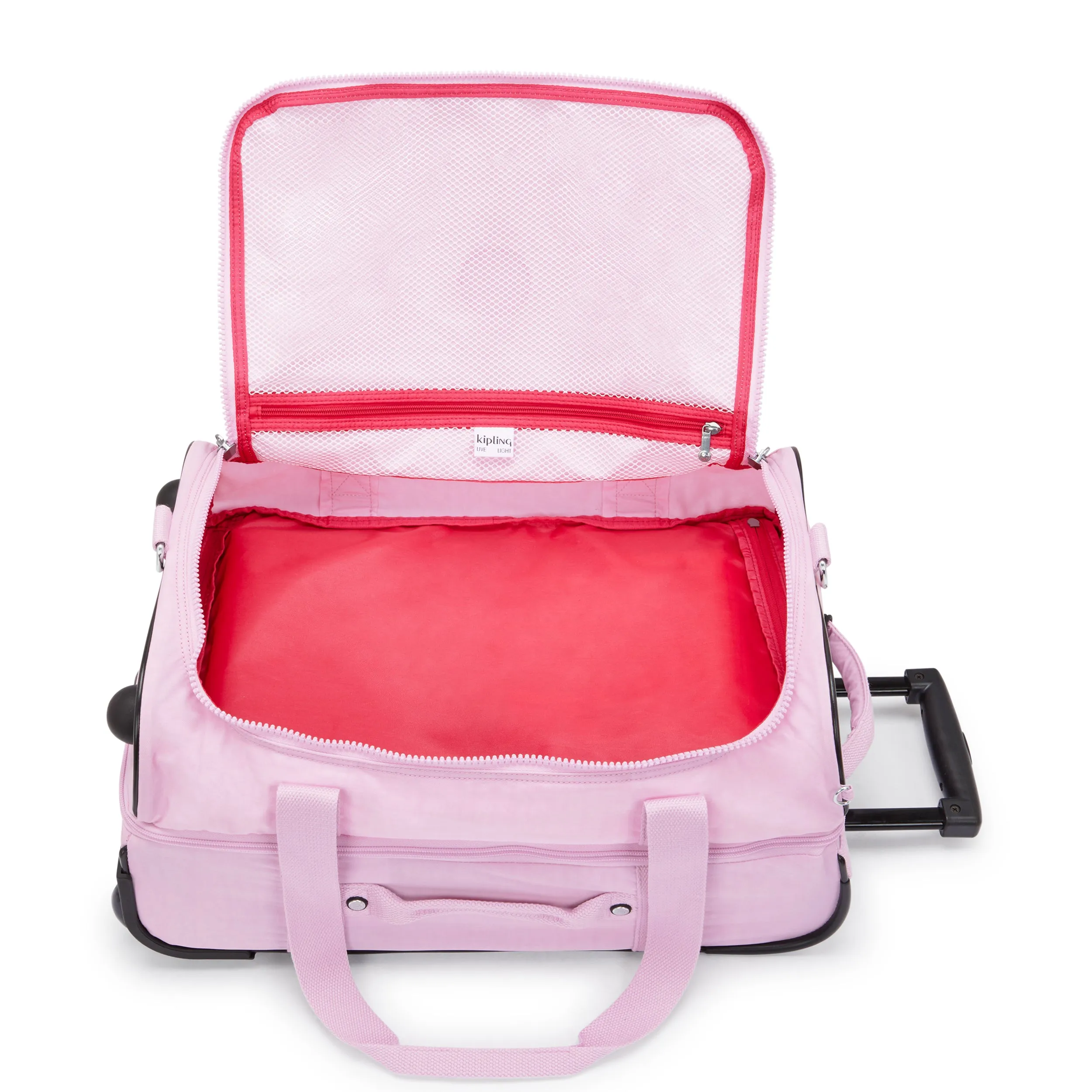 Kipling Teagan US Blooming Pink Small Wheeled Luggage C2I4051-R2C