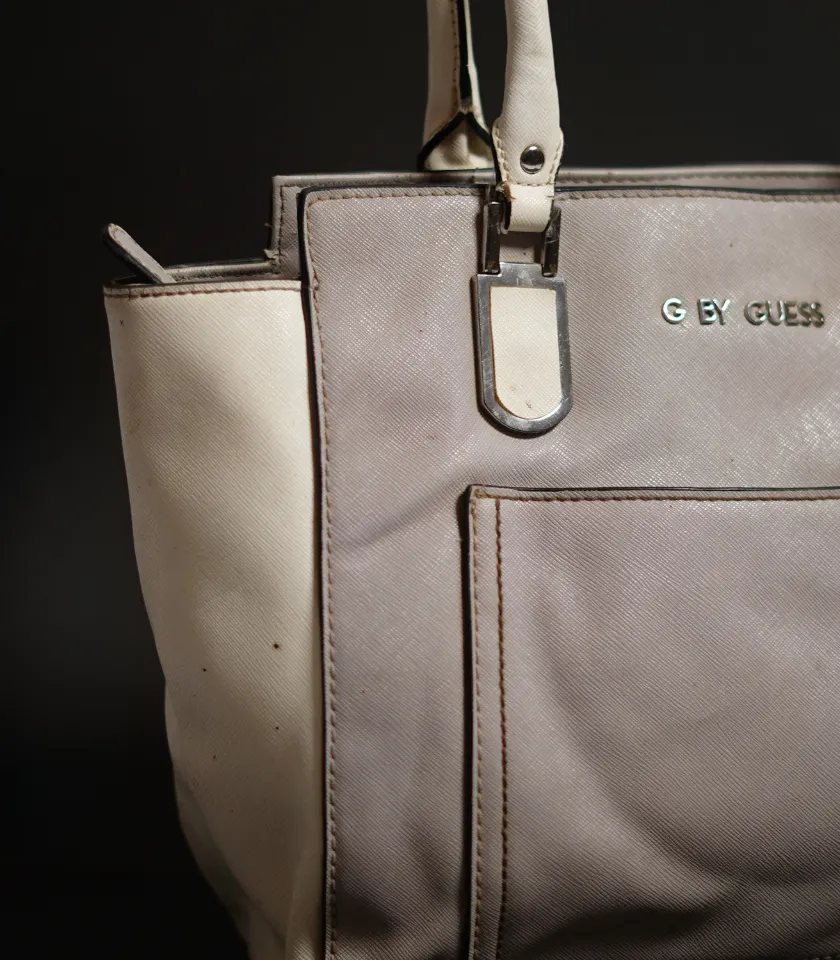 Luxury White Handbag by G by Guess