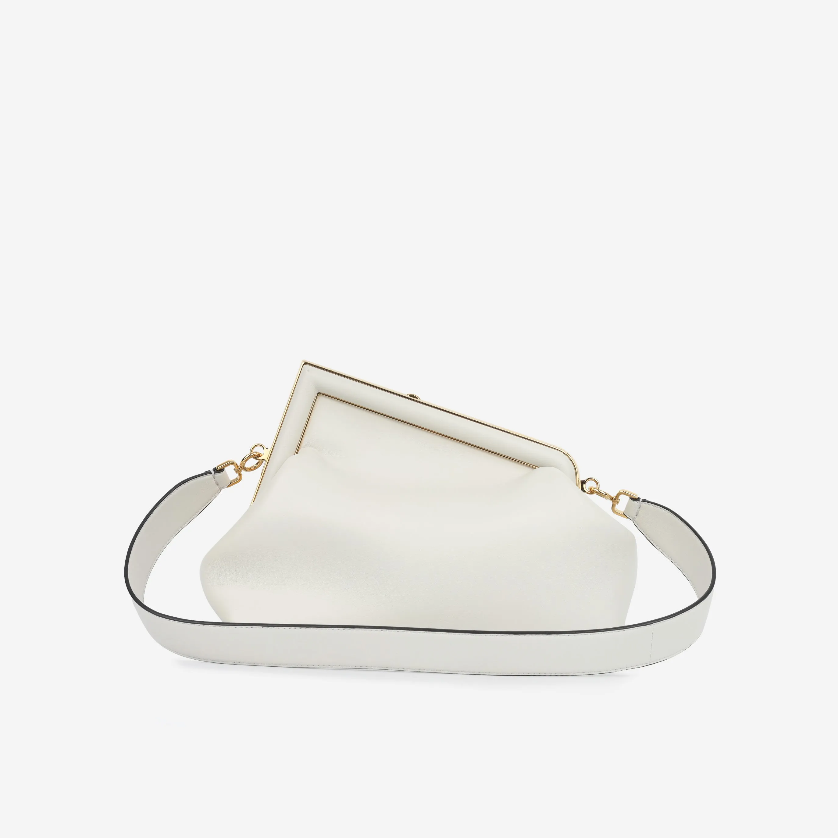 Medium First Clutch - White