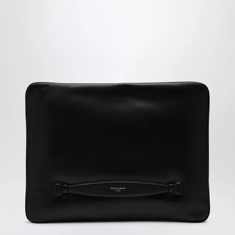 Men's Nappa Leather Handbag in Black | BM3049AF984