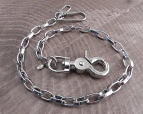 Modern Chrome Wallet Chain