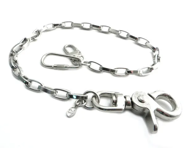 Modern Chrome Wallet Chain