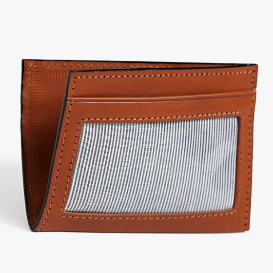 Moore & Giles License Wallet in Modern Saddle