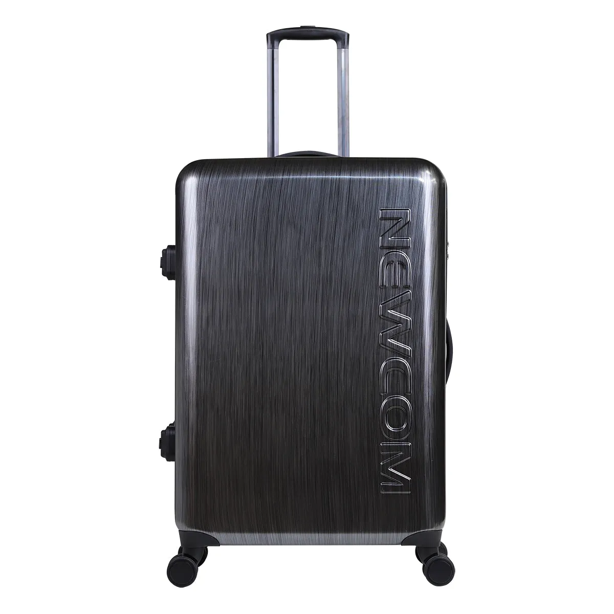 Newcom 28" (70 cm) Hard Shell Trolley Suitcase - Iron Grey