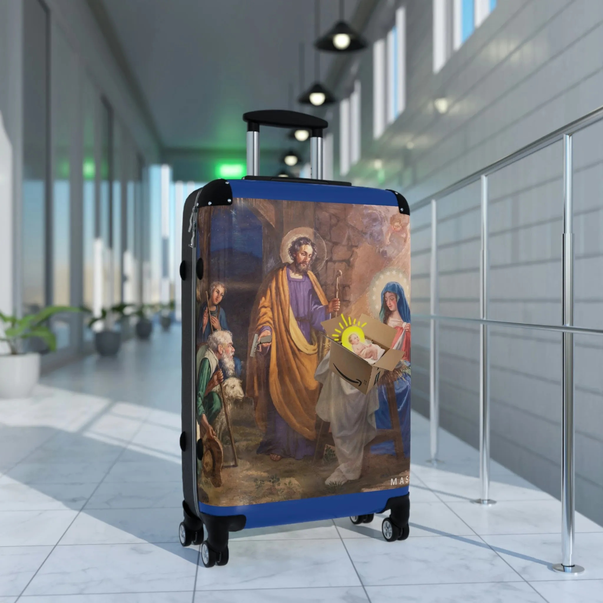 Salvation Delivered, Travel Unique Suitcase