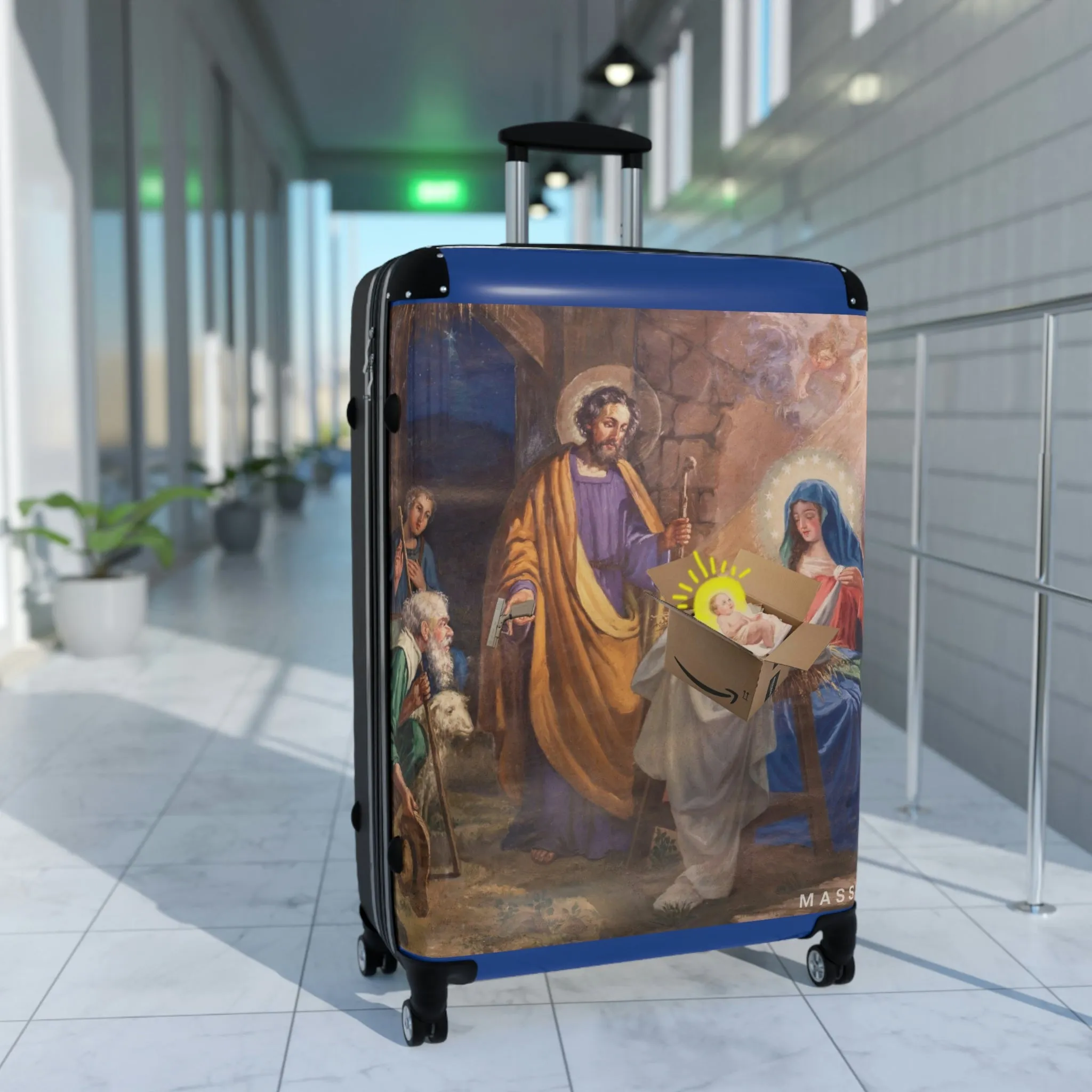 Salvation Delivered, Travel Unique Suitcase