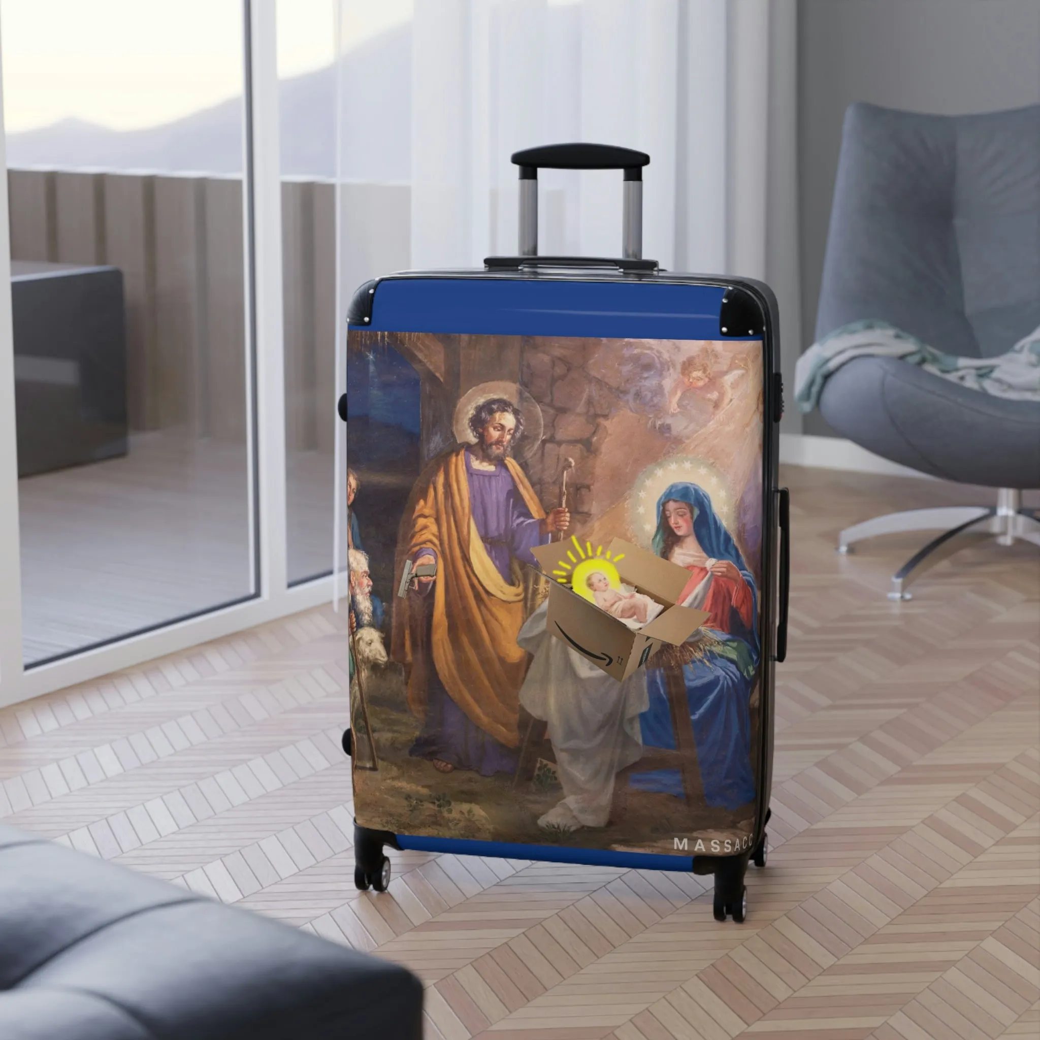 Salvation Delivered, Travel Unique Suitcase