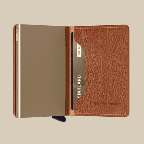 Secrid Miniwallet The Vegetable Tanned - Caramello & Sand