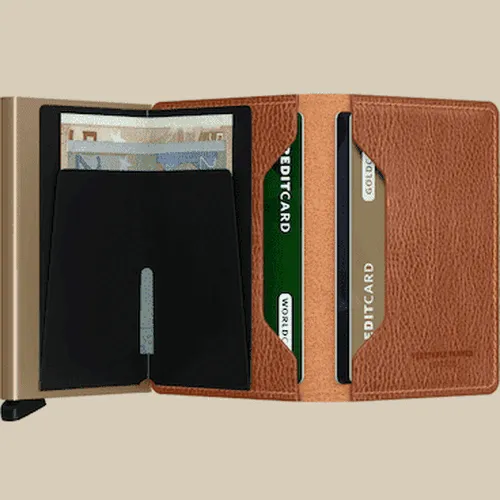 Secrid Miniwallet The Vegetable Tanned - Caramello & Sand