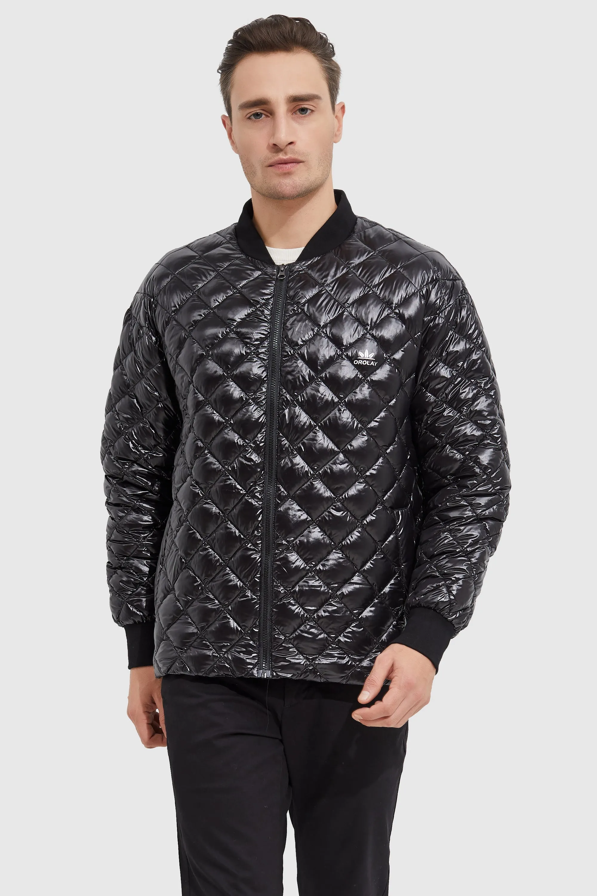 Short Lightweight Bomber Jacket