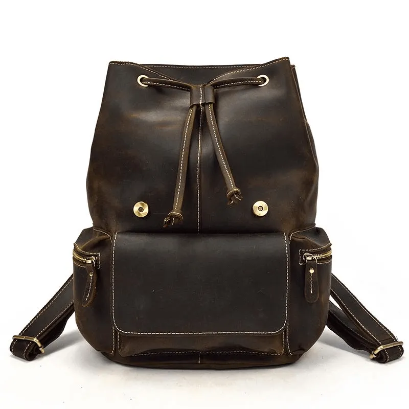 The Hagen Backpack | Vintage Leather Backpack