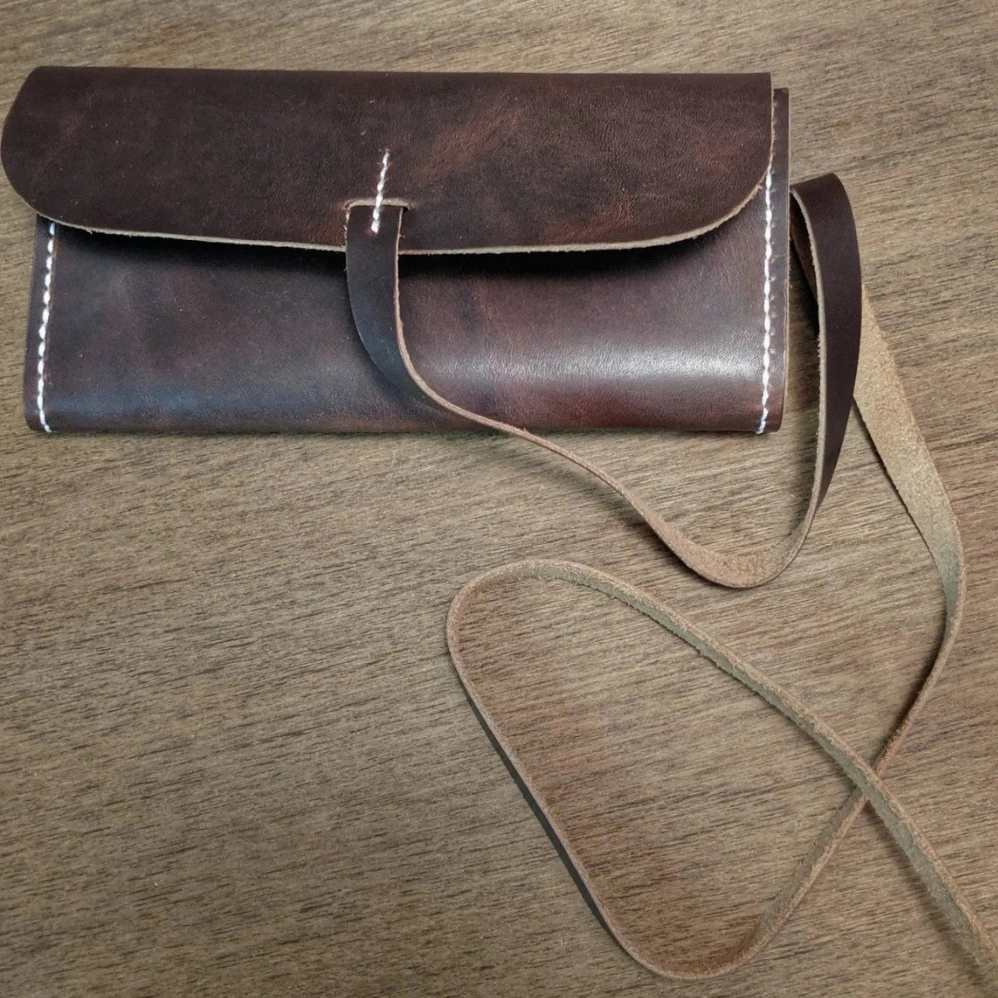 Tuscarora - Small Leather Clutch Purse