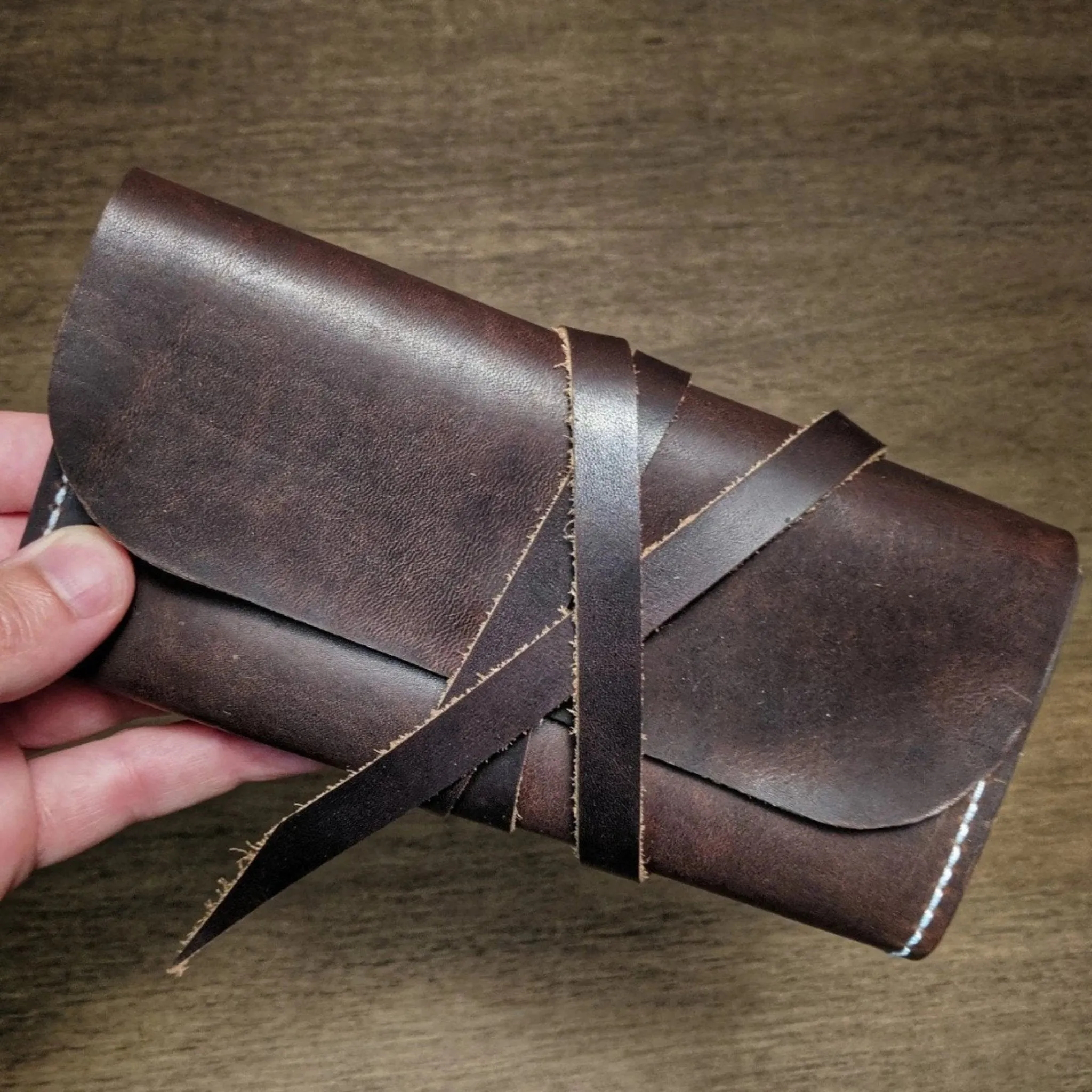 Tuscarora - Small Leather Clutch Purse